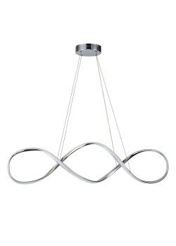 Подвесной светодиодный светильник Escada Knot 10236/1LED Chrome