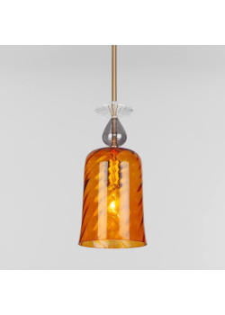 Подвесной светильник Eurosvet Dream 50194/1 янтарный