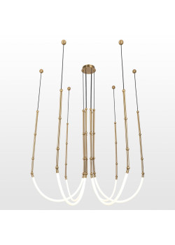 Подвесной светодиодный светильник Lussole Loft BEND LSP-7071