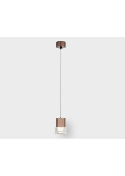 Подвесной светодиодный светильник Italline IT014-0203 rose gold