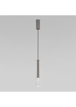 Подвесной светодиодный светильник Eurosvet Swan 50254/1 Led графит