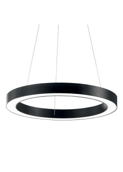 Подвесной светодиодный светильник Ideal Lux Oracle D60 Round Nero 222103