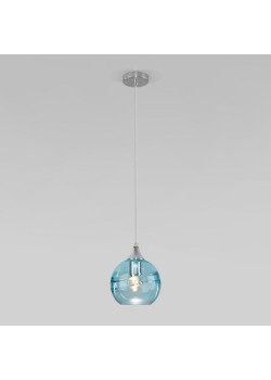 Подвесной светильник Eurosvet Lotus 50221/1 голубой