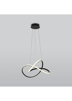 Подвесной светодиодный светильник Eurosvet Wind 90312/1 черный