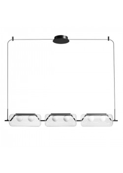 Подвесной светодиодный светильник Arte Lamp Geneva A2341SP-6BK