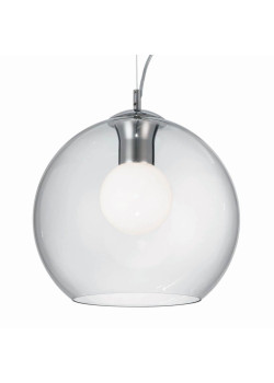 Подвесной светильник Ideal Lux Nemo Sp1 D30 Trasparente 052809