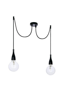 Подвесной светильник Ideal Lux Minimal SP2 Nero Opaco 112671