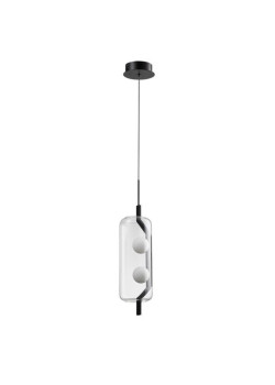 Подвесной светодиодный светильник Arte Lamp Geneva A2341SP-2BK