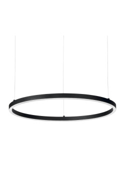 Подвесной светодиодный светильник Ideal Lux Oracle Slim D90 Nero 229508
