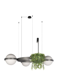 Подвесной светодиодный светильник Loft IT Jardin 10121/3 Dark grey