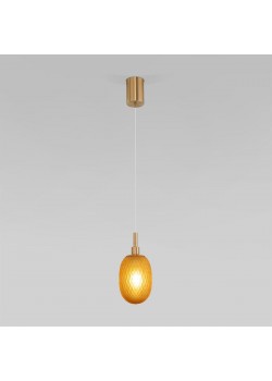 Подвесной светильник Eurosvet Pineapple 50266/1 янтарный