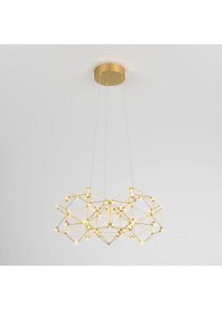 Подвесной светодиодный светильник Eurosvet Uma 90169/5 медь