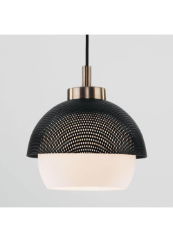 Подвесной светильник Eurosvet 50106/1 античная бронза/черный