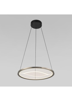 Подвесной светодиодный светильник Eurosvet Occhio 40026/1 LED серый