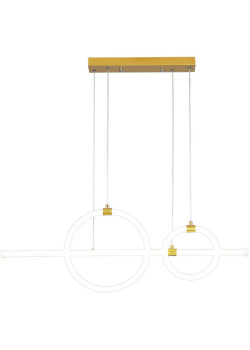 Подвесной светодиодный светильник Toplight Theresa TL1626H-01GD