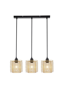 Подвесной светильник Escada Grid 10190/3S Gold