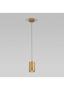 Подвесной светодиодный светильник Eurosvet Bonaldo 50247/1 Led золото