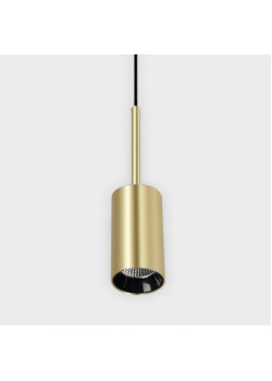 Подвесной светодиодный светильник Italline DL 3038 black/gold