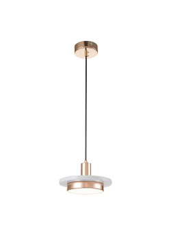 Подвесной светильник Escada 10260/1 LED*12W Gold/White marble