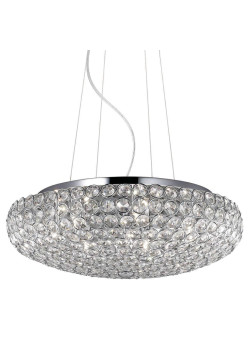 Подвесной светильник Ideal Lux King SP7 Cromo 087979