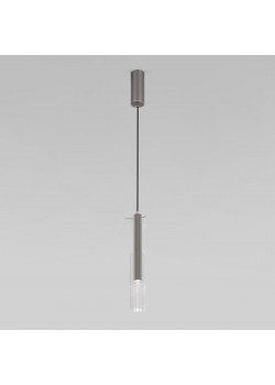 Подвесной светодиодный светильник Eurosvet Swan 50254/1 Led графит