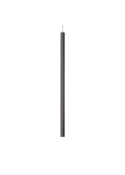 Подвесной светодиодный светильник Ideal Lux Ultrathin D100 Square Nero 194196