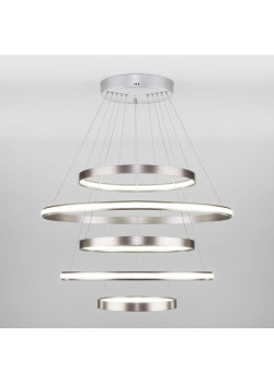 Подвесной светильник Eurosvet 90179/5 сатин-никель