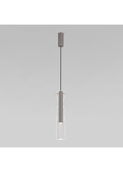 Подвесной светодиодный светильник Eurosvet Swan 50253/1 Led графит