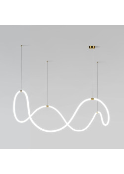 Подвесной светодиодный светильник Eurosvet 90288/1 латунь