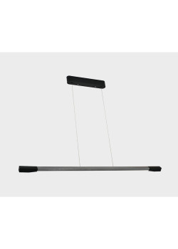 Подвесной светодиодный светильник Italline IT013-6020 black/silver 3000K