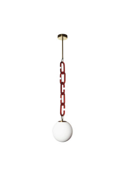 Подвесной светильник Loft IT Chain 10128P Red