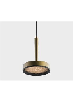 Подвесной светильник Italline IT02-025 gold 3000K+IT02-024 black