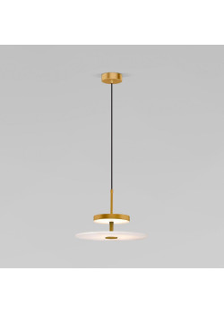 Подвесной светодиодный светильник Eurosvet Thasos 40342 LED латунь