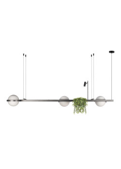 Подвесной светодиодный светильник Loft IT Jardin 10121/C Dark grey