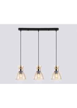 Светильник подвесной со стеклянными плафонами Ambrella light Traditional TR3404