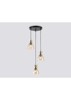 Светильник подвесной со стеклянными плафонами Ambrella light Traditional TR3405