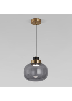 Подвесной светодиодный светильник Eurosvet Jeffry 50241/1 Led дымчатый