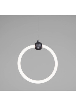 Подвесной светодиодный светильник Eurosvet Rim 90166/1 черный