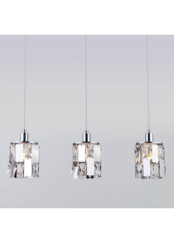 Подвесной светильник Eurosvet 50101/3 хром