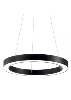 Подвесной светодиодный светильник Ideal Lux Oracle D50 Round Nero 222097
