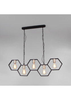 Подвесной светильник Eurosvet Arnia 70117/5 черный