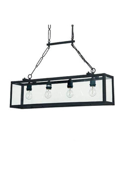 Подвесной светильник Ideal Lux Igor SP4 Nero 092942