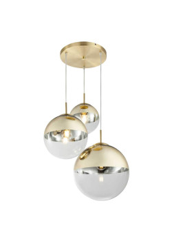 Подвесной светильник Toplight Glass TL1203H-03GD