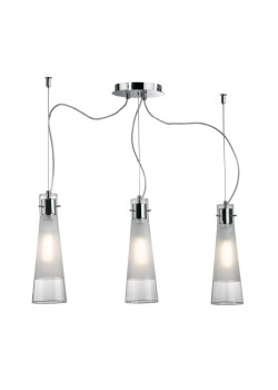 Подвесной светильник Ideal Lux Kuky SP3 Trasparente 033952
