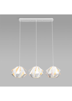 Подвесной светильник Eurosvet Moire 50137/3 белый