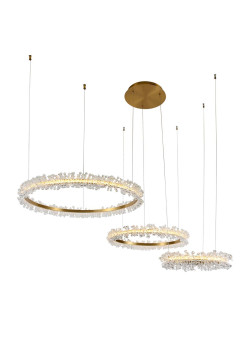 Подвесной светодиодный светильник Kink Light Лаура 08246,36PA