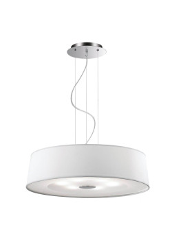 Подвесной светильник Ideal Lux Hilton SP6 Round Bianco 075518