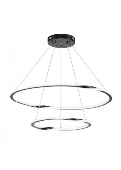 Подвесной светодиодный светильник Arte Lamp Veritate A2211SP-2BK