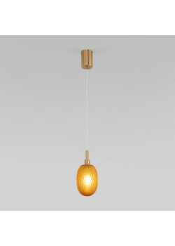 Подвесной светильник Eurosvet Pineapple 50266/1 янтарный