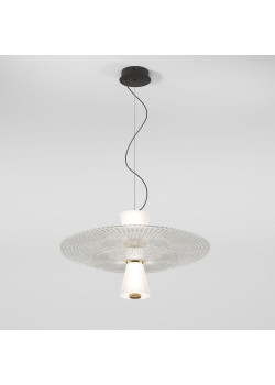 Подвесной светодиодный светильник Eurosvet Kontur 40029/1 LED белый